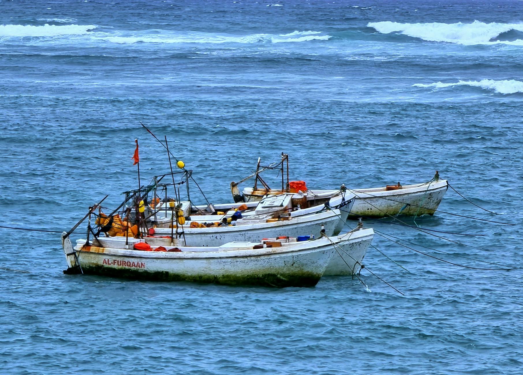 Fishing boat heading out to blue water — Key West fishing charters depart daily