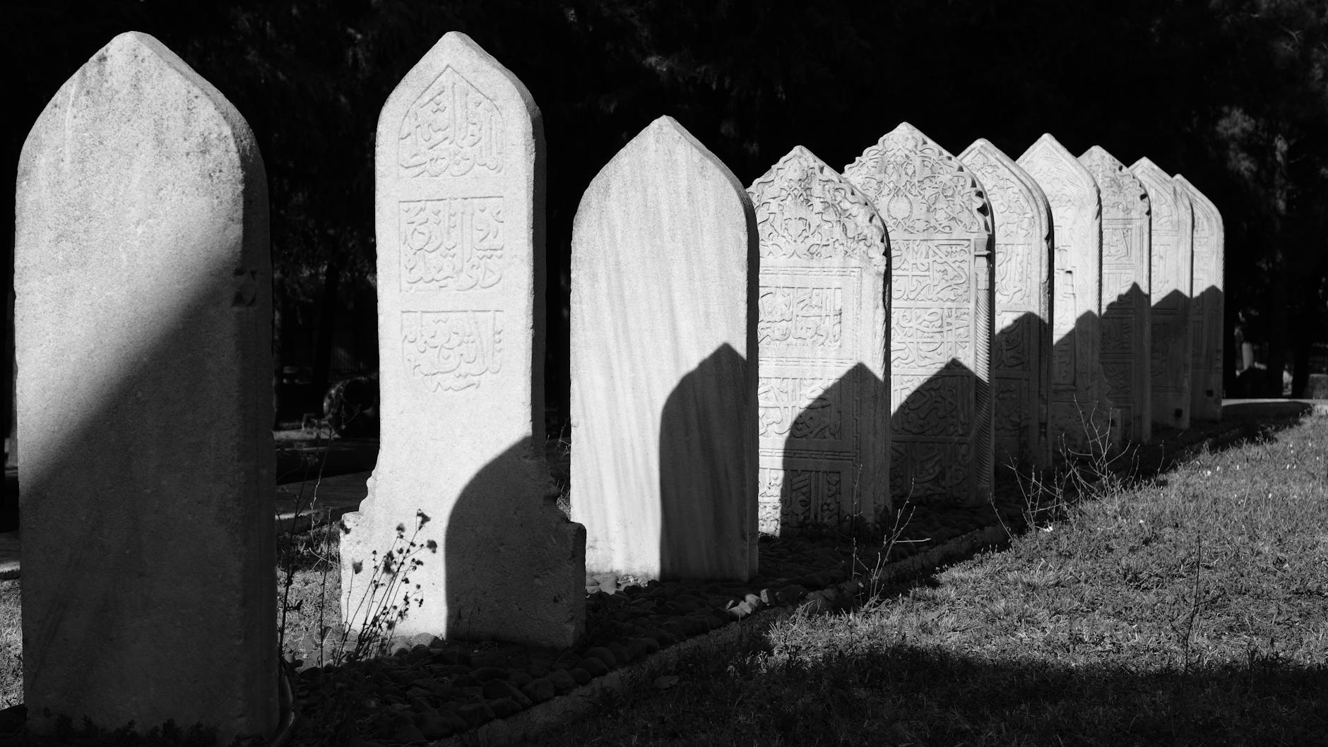 Historic tombstones at the Key West Cemetery, one of the island's most unique landmarks