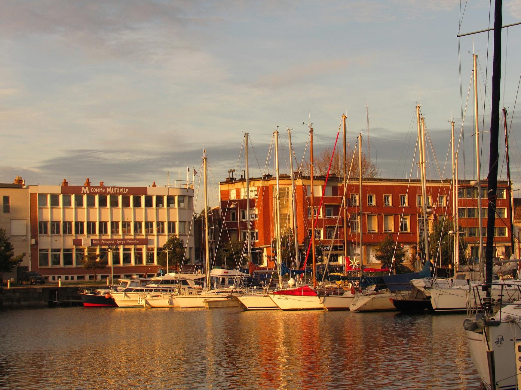 Marina with boats at sunset near Key West — Stock Island offers waterfront accommodation near Key West