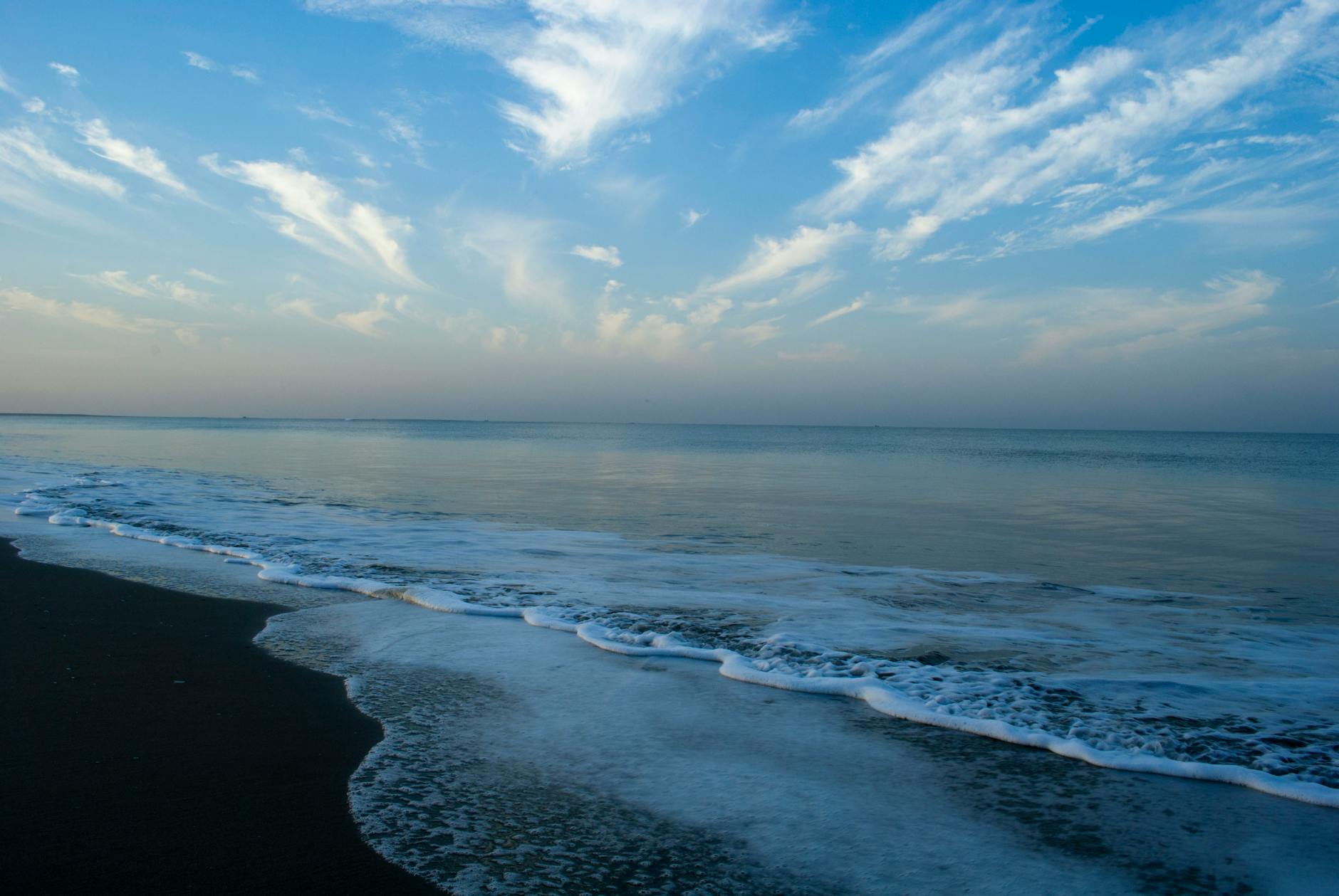 Quiet peaceful beach with calm water — Rest Beach Key West hidden gem