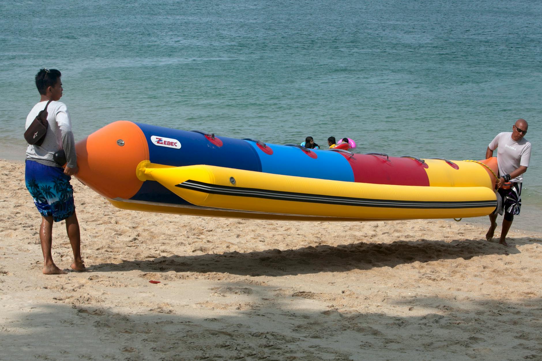 Water sports activities at a tropical beach — the best Key West water sports and beach recreation