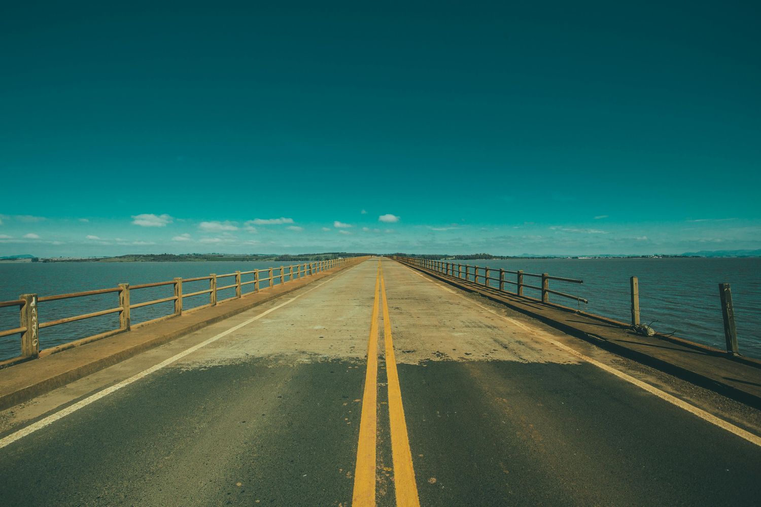 Overseas Highway long bridge on the drive to Key West