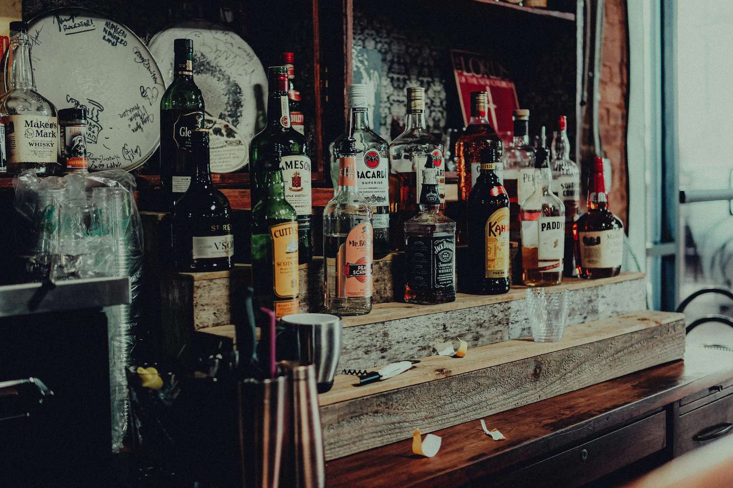 Specialty cocktails at the Duval Street bars Key West