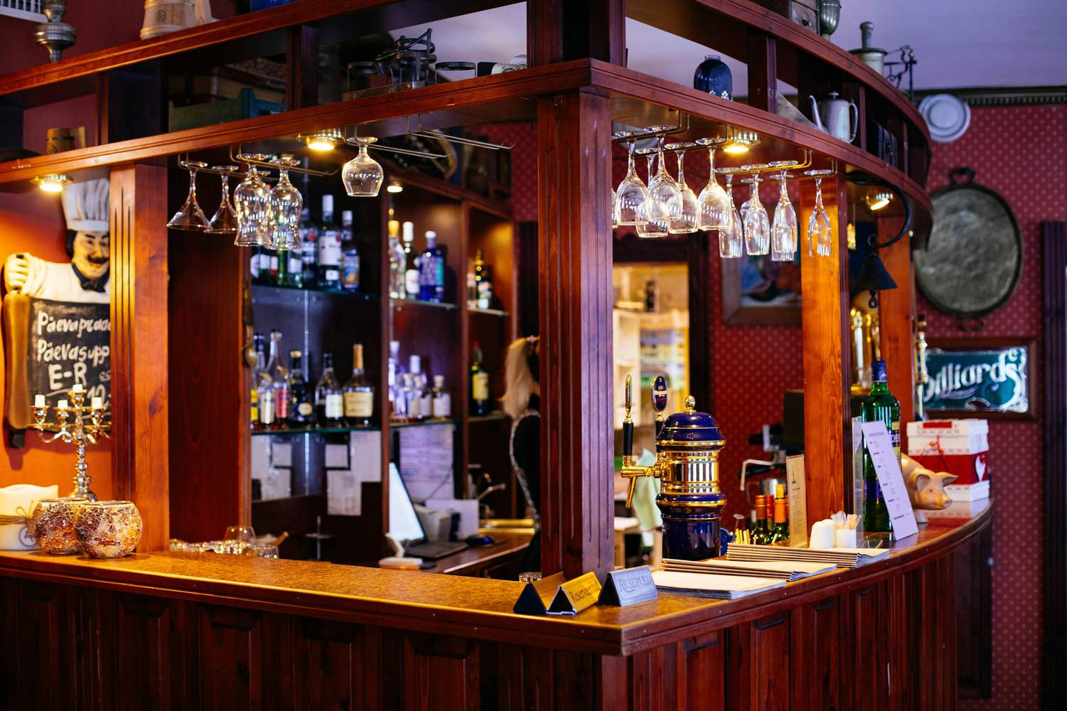Inside one of the historic Duval Street bars Key West