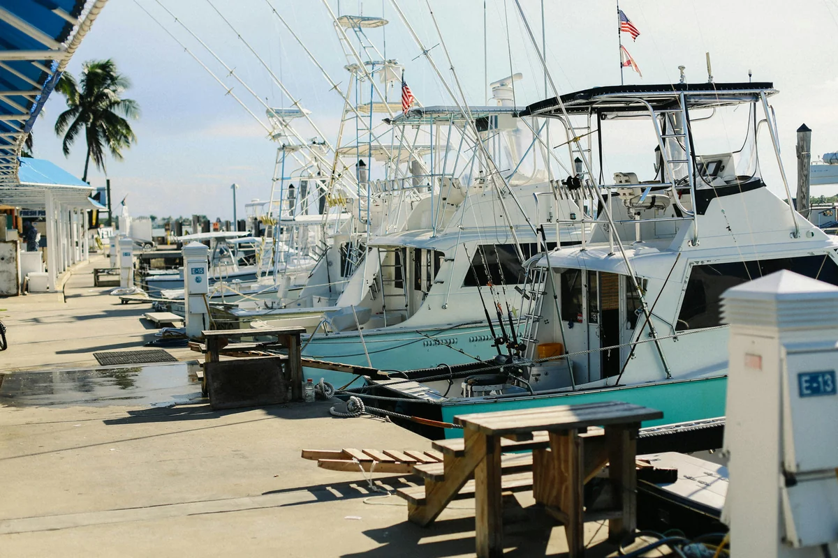 A fishing charter on day five of a Key West itinerary