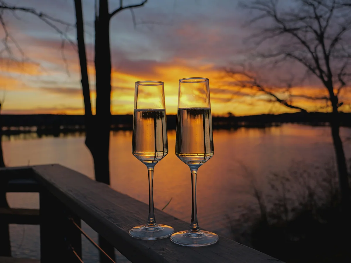 Toasting an anniversary in Key West