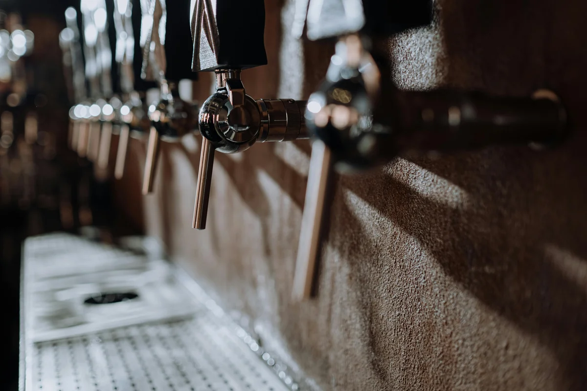 Inside a Key West brewery taproom