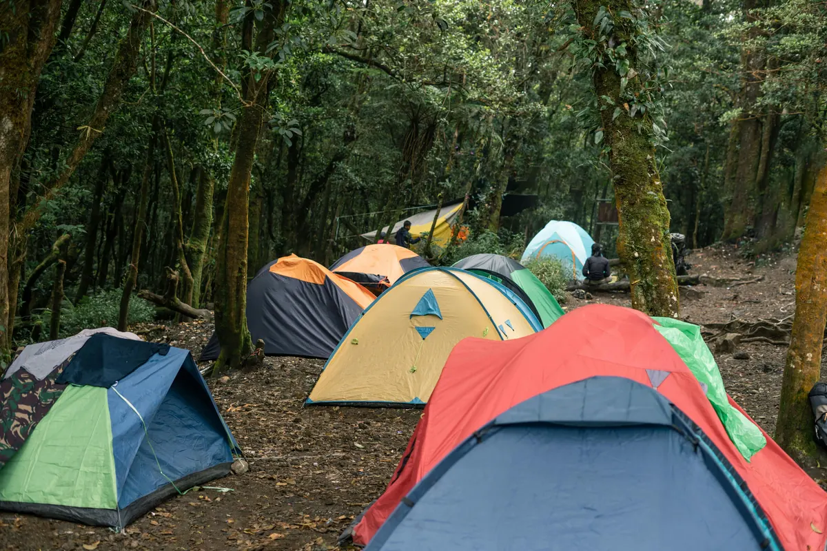 Tent camping in the Keys