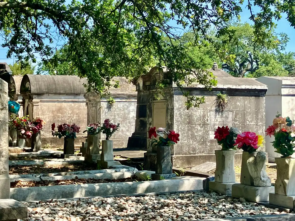 Above-ground vaults in the Key West Cemetery