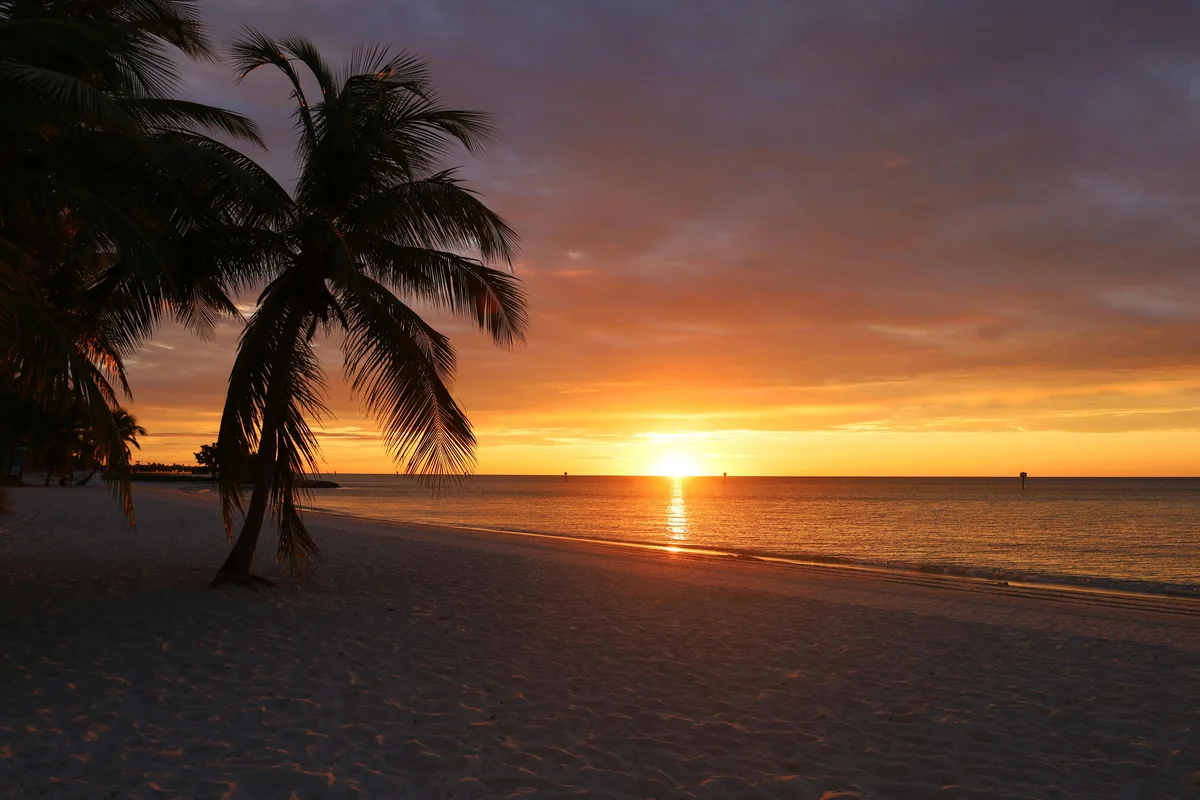 A warm December evening in Key West
