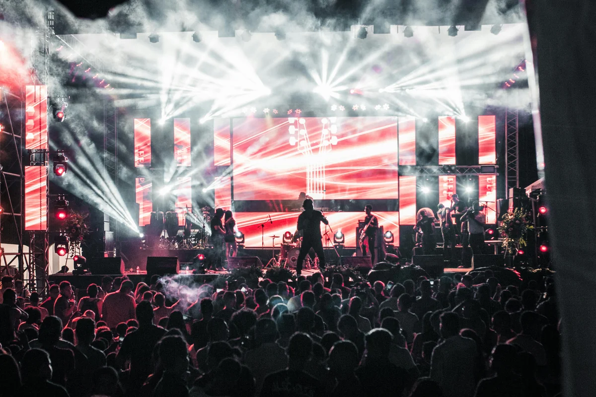A live performance at a Key West venue
