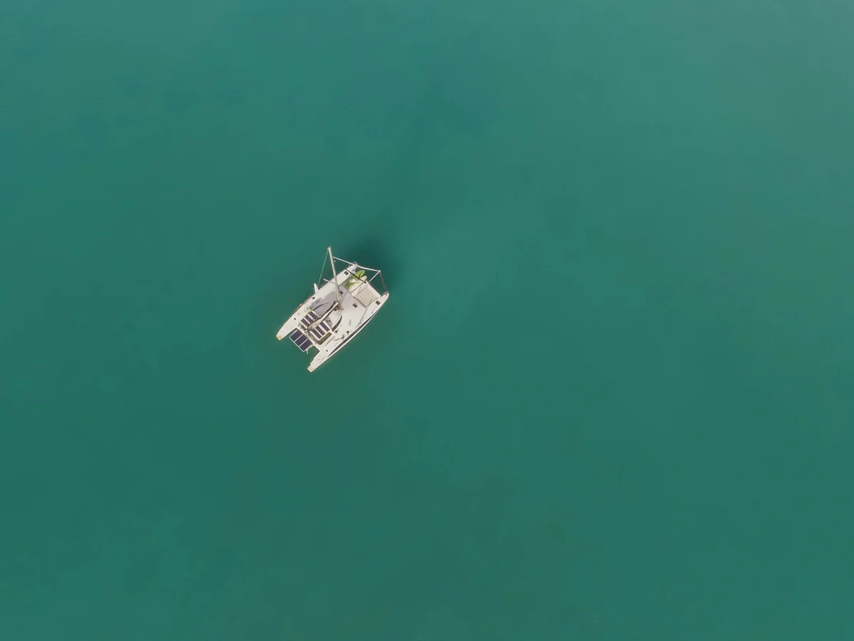 A high-speed catamaran like the Key West Express