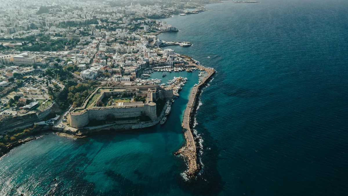Fort Jefferson seen from the seaplane