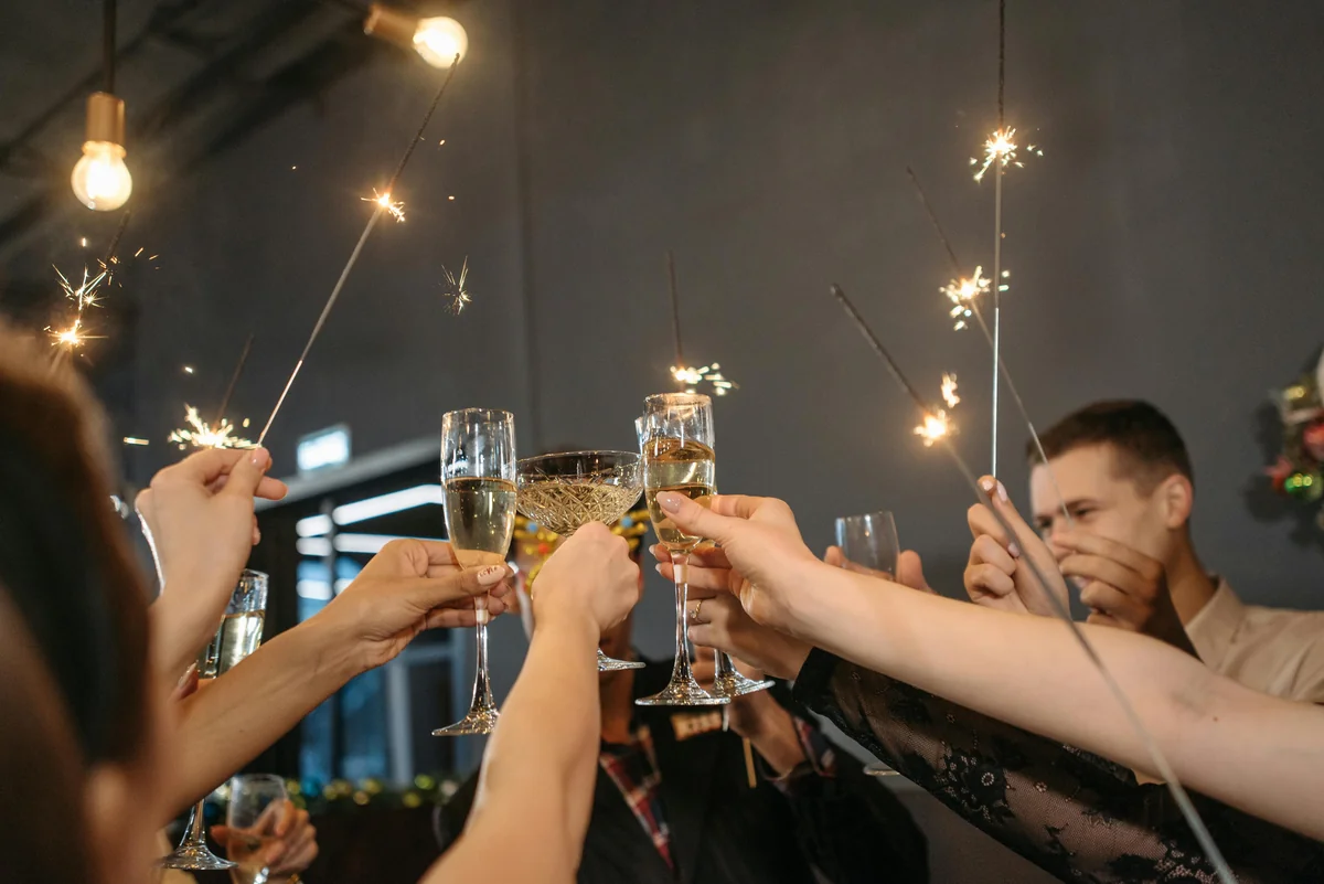 Toasting the new year in Key West