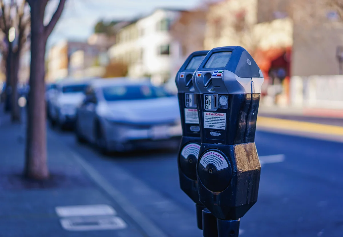 A parking pay station in Key West