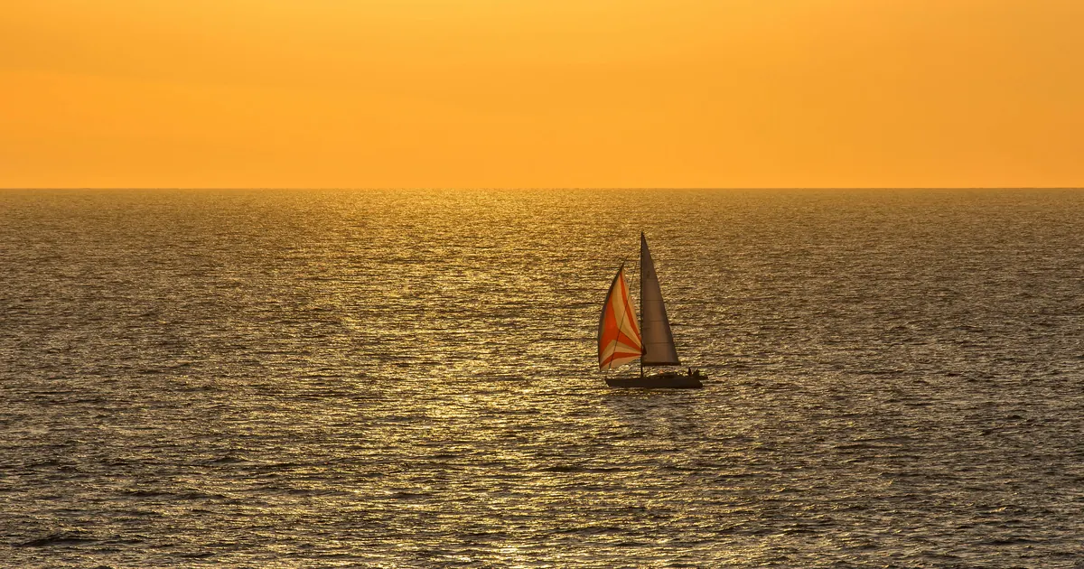 A romantic sunset sail in Key West