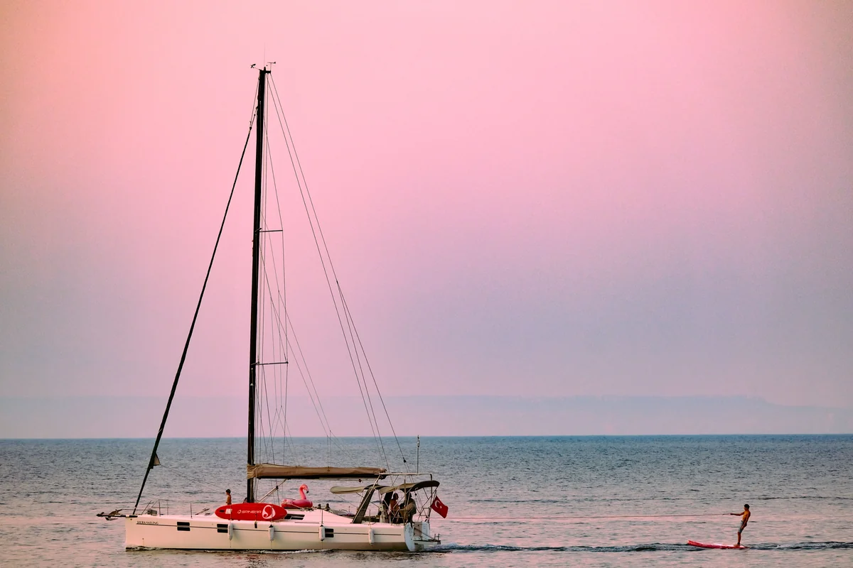 A catamaran sunset sail in Key West