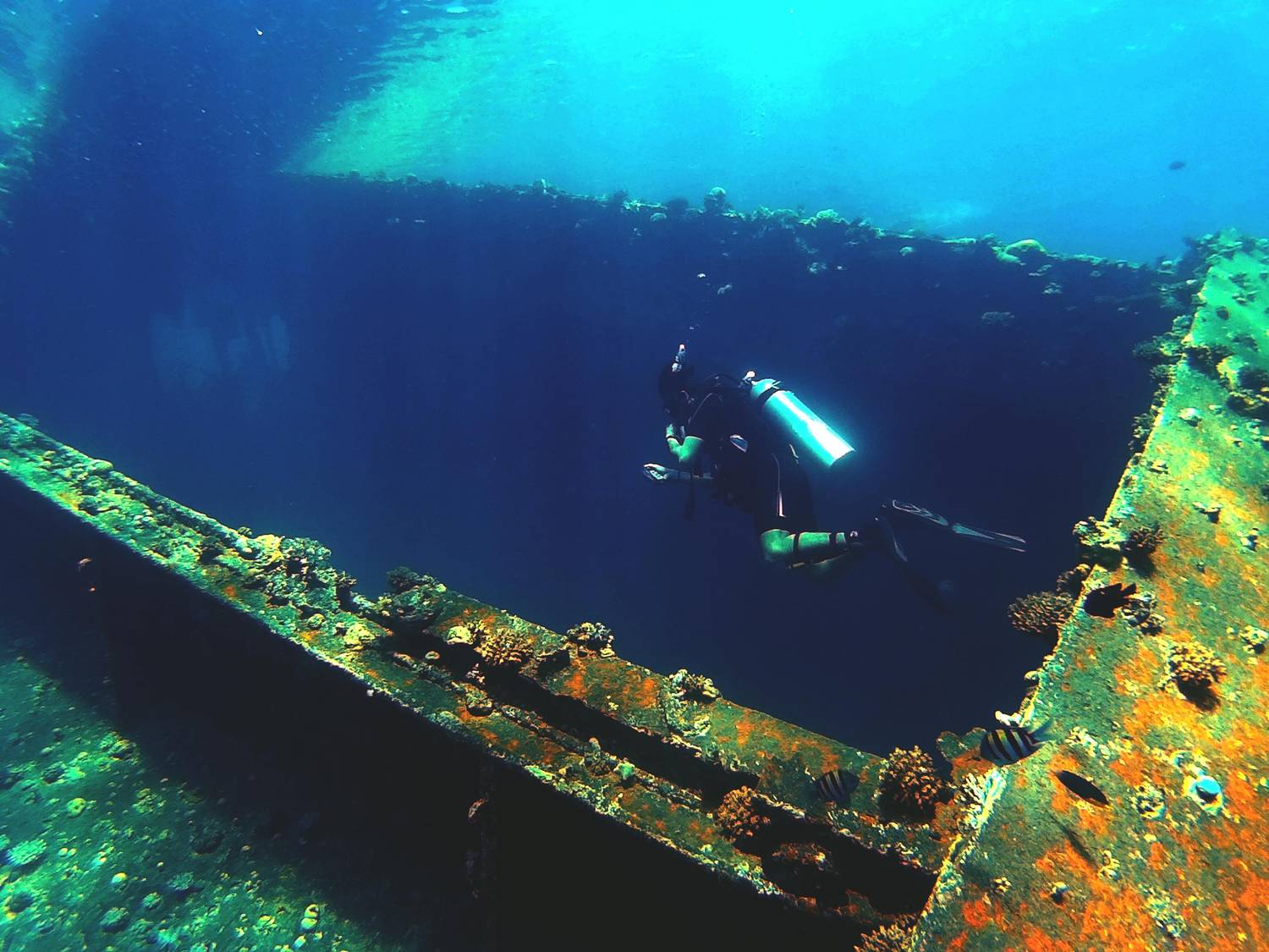Shipwreck dive site for Key West scuba diving wreck enthusiasts