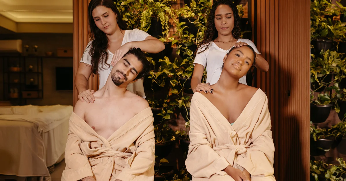 A couples spa treatment in Key West