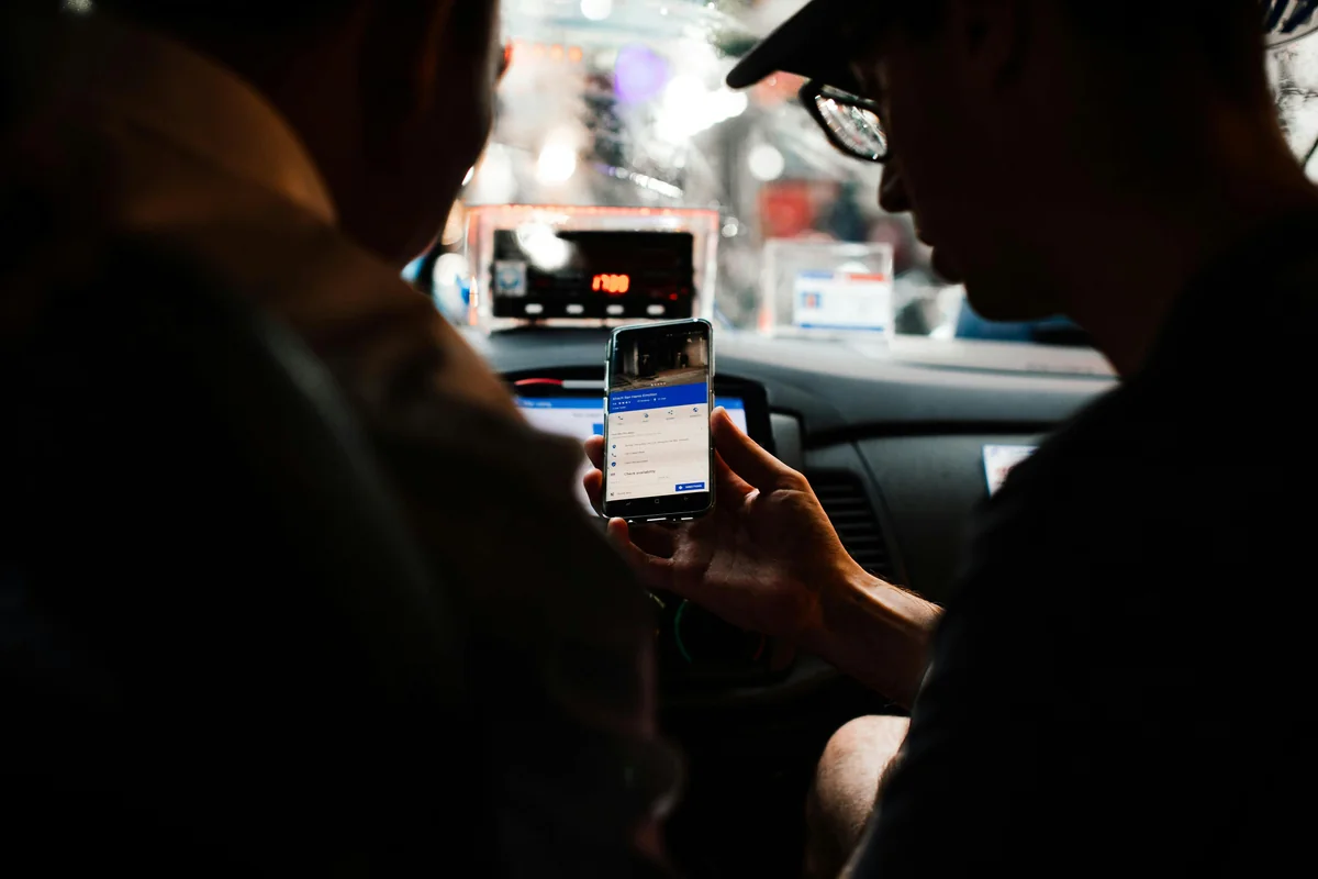 Using a rideshare app in Key West