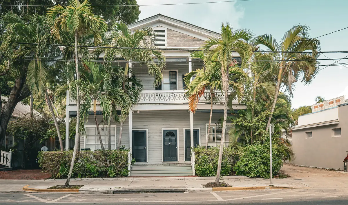 A street in Key West