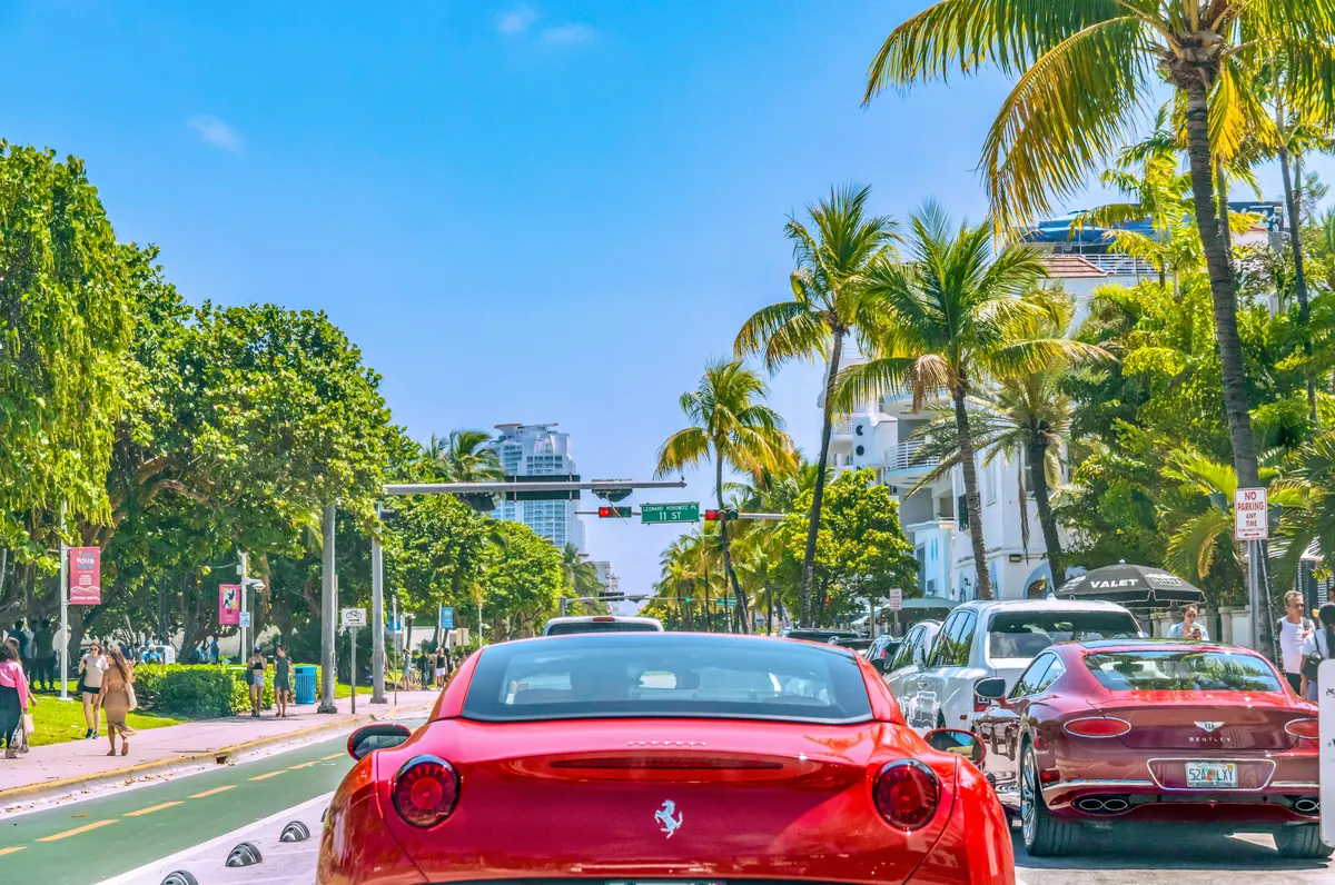 Miami Beach compared with Key West
